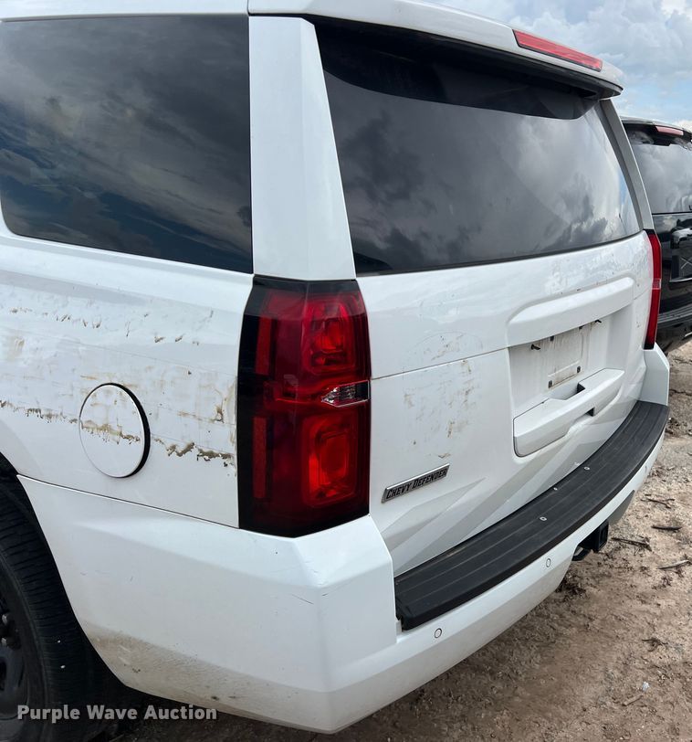 image for item EJ2845 2017 Chevrolet  Tahoe Police SUV