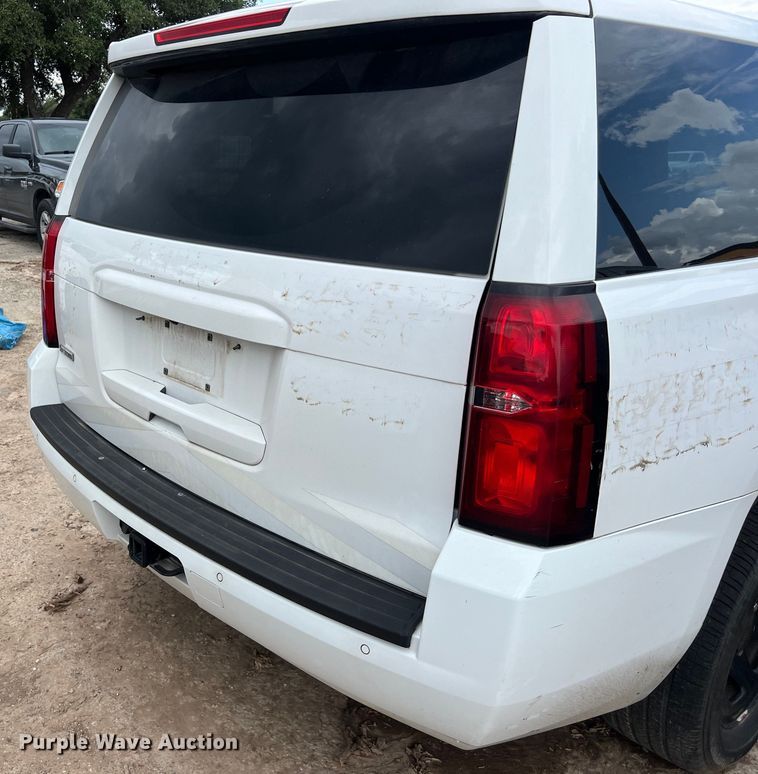 image for item EJ2845 2017 Chevrolet  Tahoe Police SUV
