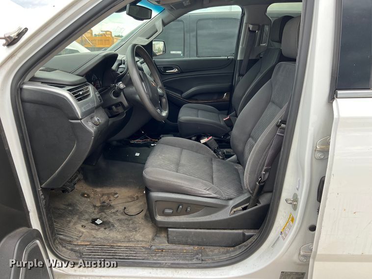 image for item EJ2845 2017 Chevrolet  Tahoe Police SUV