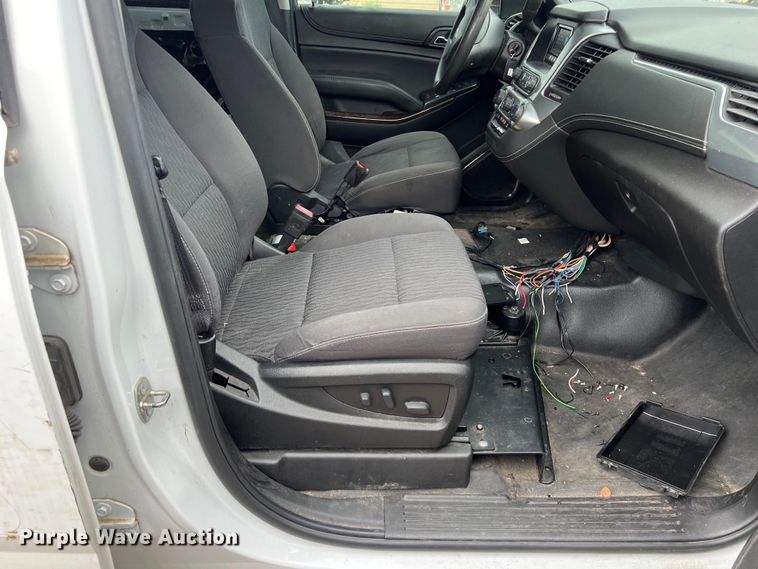 image for item EJ2845 2017 Chevrolet  Tahoe Police SUV