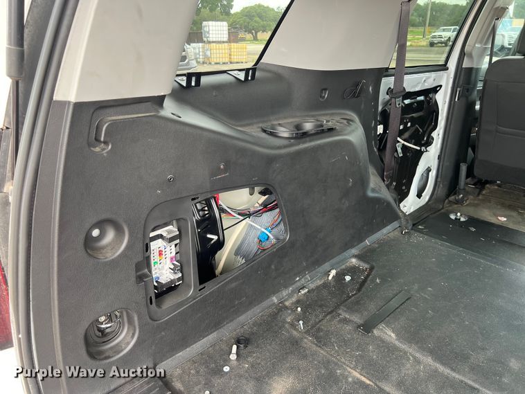 image for item EJ2845 2017 Chevrolet  Tahoe Police SUV