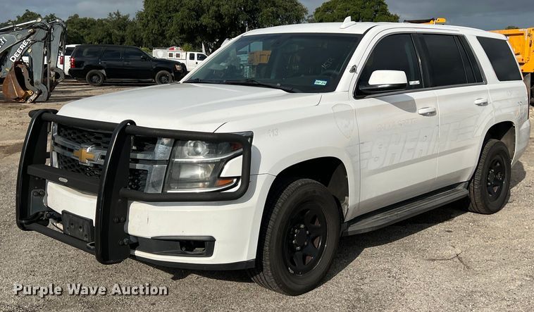 image for item EJ2847 2015 Chevrolet  Tahoe Police SUV