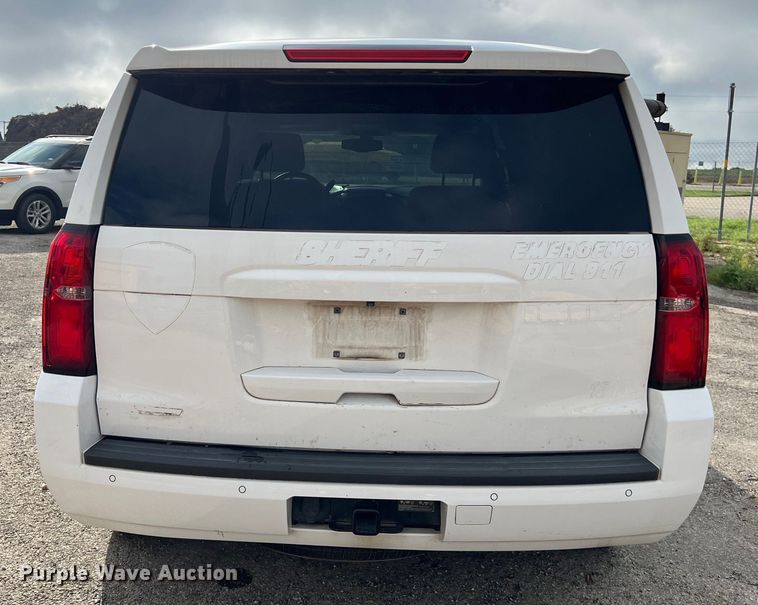 image for item EJ2847 2015 Chevrolet  Tahoe Police SUV