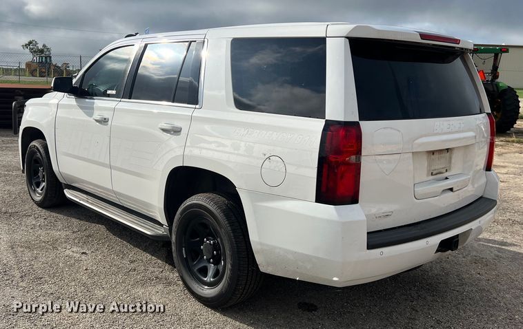 image for item EJ2847 2015 Chevrolet  Tahoe Police SUV