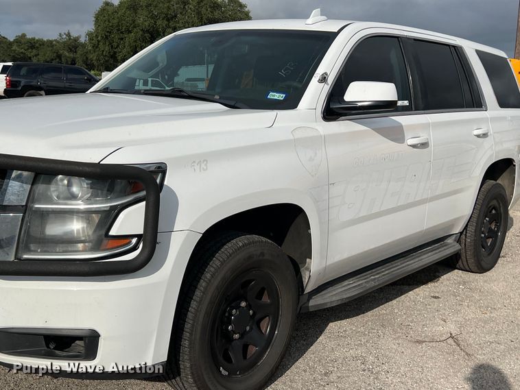 image for item EJ2847 2015 Chevrolet  Tahoe Police SUV