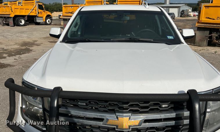 image for item EJ2847 2015 Chevrolet  Tahoe Police SUV