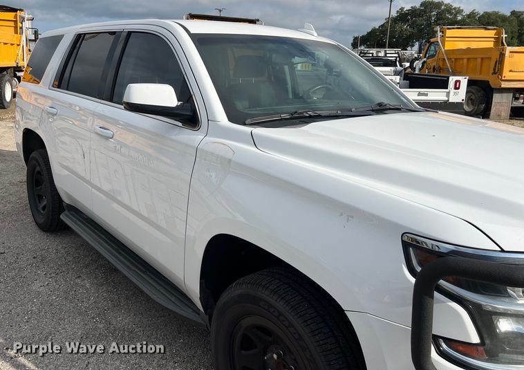 image for item EJ2847 2015 Chevrolet  Tahoe Police SUV