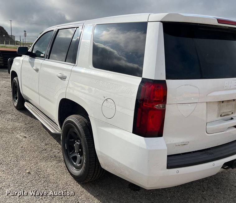image for item EJ2847 2015 Chevrolet  Tahoe Police SUV