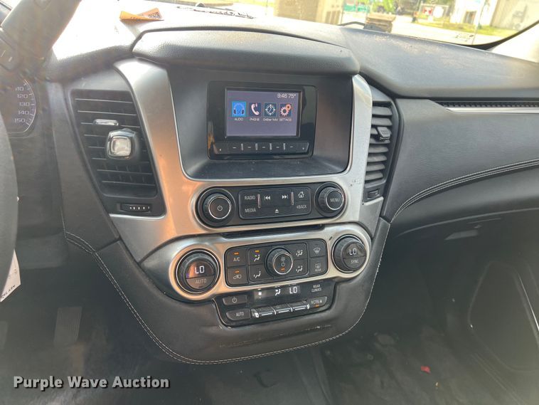 image for item EJ2847 2015 Chevrolet  Tahoe Police SUV