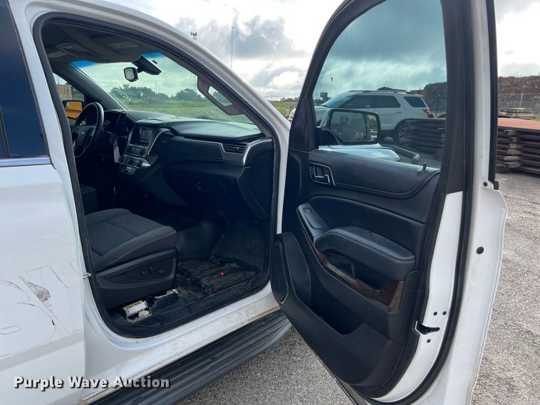 image for item EJ2847 2015 Chevrolet  Tahoe Police SUV