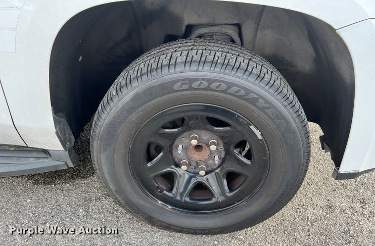 image for item EJ2847 2015 Chevrolet  Tahoe Police SUV