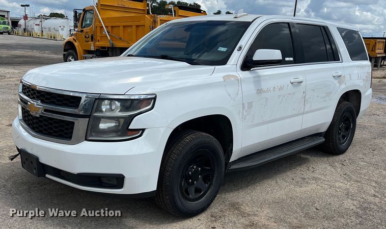 image for item EJ2848 2017 Chevrolet  Tahoe Police SUV