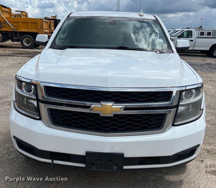 image for item EJ2848 2017 Chevrolet  Tahoe Police SUV