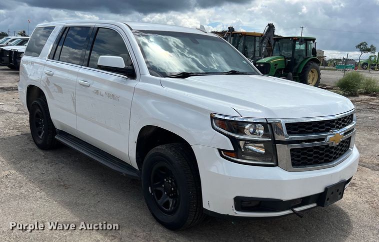 image for item EJ2848 2017 Chevrolet  Tahoe Police SUV