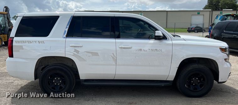 image for item EJ2848 2017 Chevrolet  Tahoe Police SUV