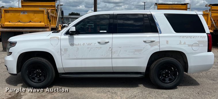 image for item EJ2848 2017 Chevrolet  Tahoe Police SUV