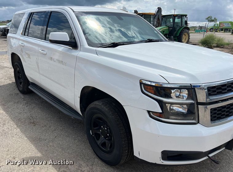 image for item EJ2848 2017 Chevrolet  Tahoe Police SUV