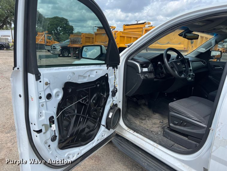 image for item EJ2848 2017 Chevrolet  Tahoe Police SUV