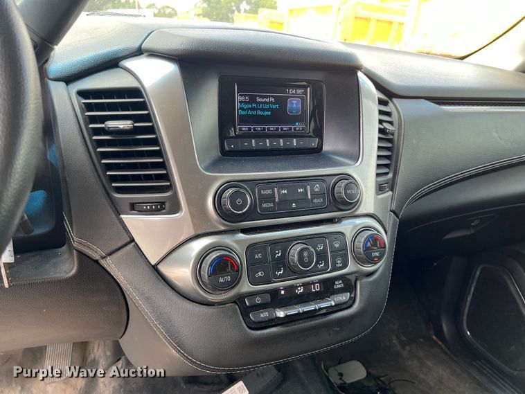 image for item EJ2848 2017 Chevrolet  Tahoe Police SUV