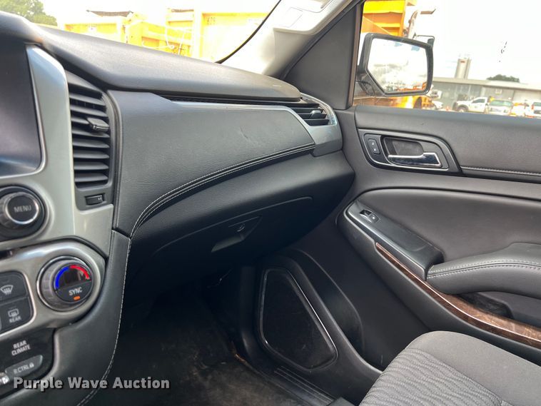 image for item EJ2848 2017 Chevrolet  Tahoe Police SUV