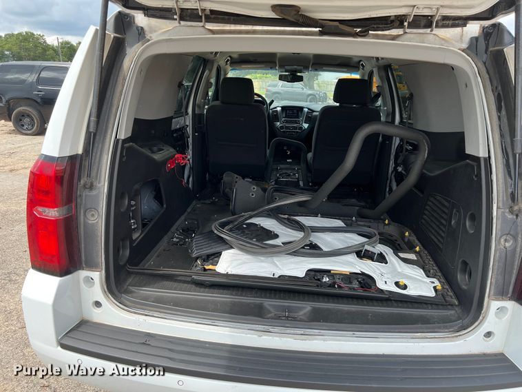 image for item EJ2848 2017 Chevrolet  Tahoe Police SUV