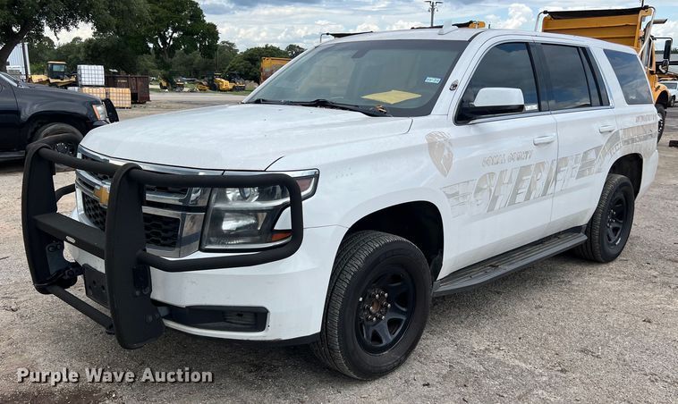 image for item EJ2854 2015 Chevrolet  Tahoe Police SUV