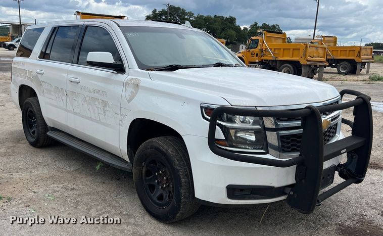 image for item EJ2854 2015 Chevrolet  Tahoe Police SUV