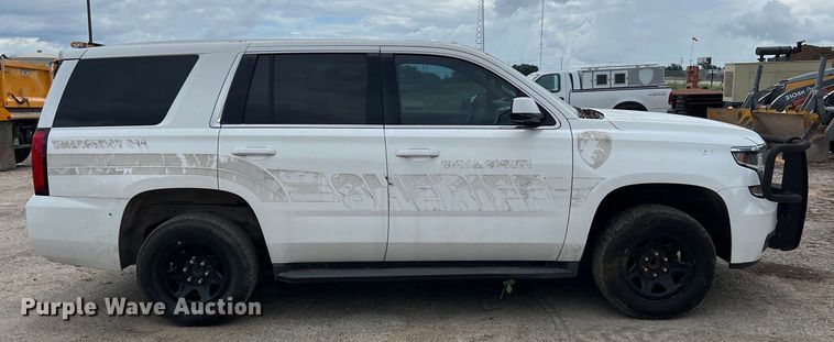 image for item EJ2854 2015 Chevrolet  Tahoe Police SUV