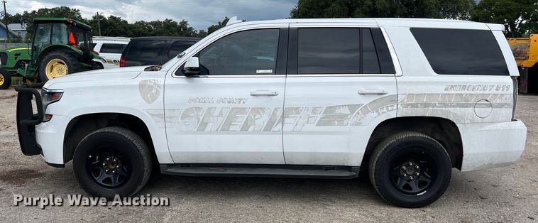 image for item EJ2854 2015 Chevrolet  Tahoe Police SUV