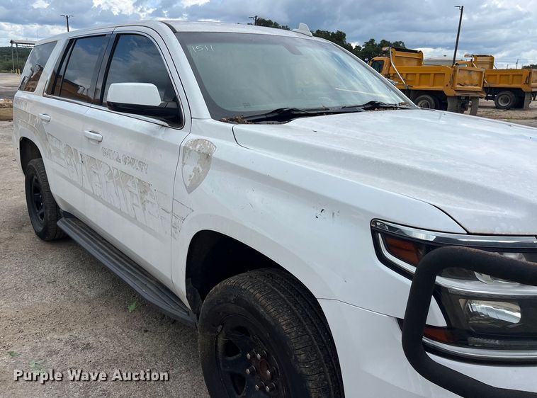 image for item EJ2854 2015 Chevrolet  Tahoe Police SUV