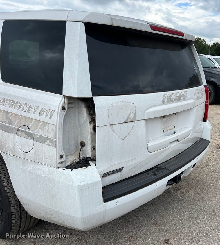 image for item EJ2854 2015 Chevrolet  Tahoe Police SUV