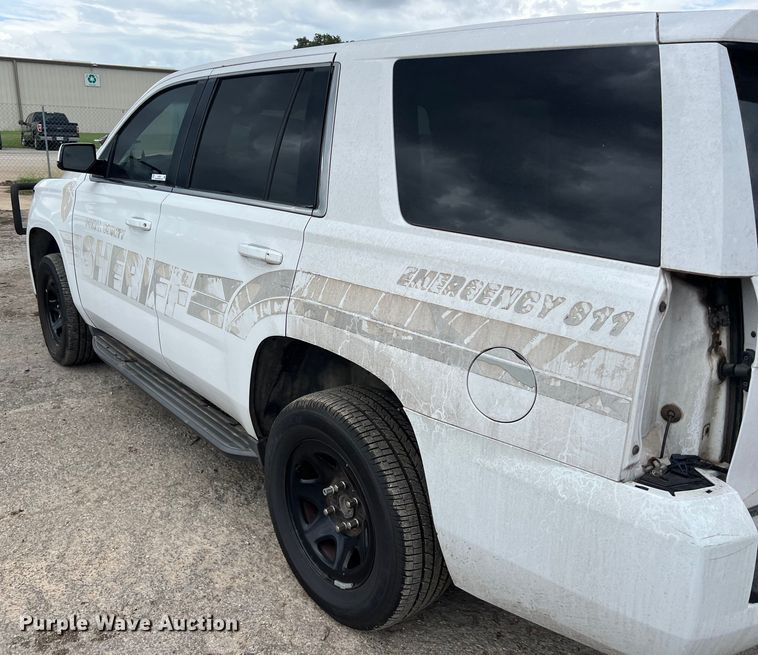image for item EJ2854 2015 Chevrolet  Tahoe Police SUV