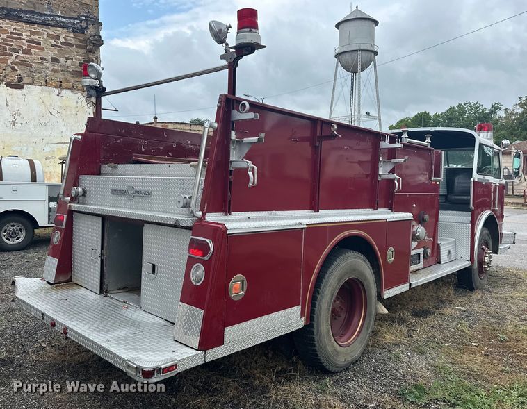 image for item EJ4436 1977 American LaFrance  pumper fire truck