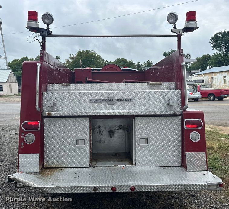image for item EJ4436 1977 American LaFrance  pumper fire truck
