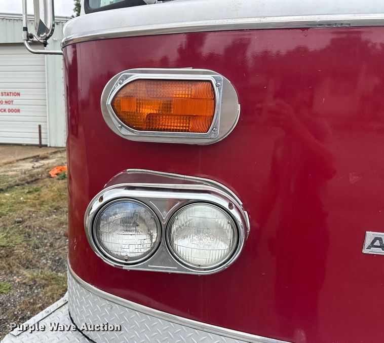 image for item EJ4436 1977 American LaFrance  pumper fire truck