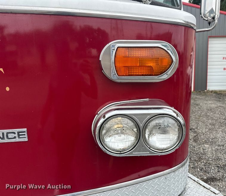 image for item EJ4436 1977 American LaFrance  pumper fire truck