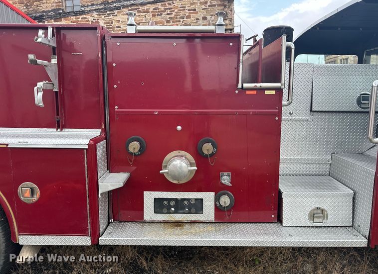 image for item EJ4436 1977 American LaFrance  pumper fire truck