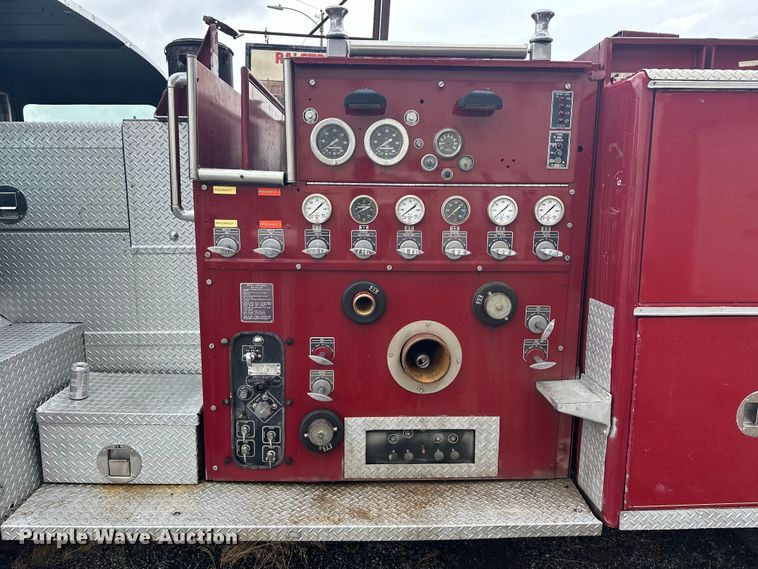 image for item EJ4436 1977 American LaFrance  pumper fire truck