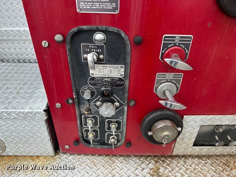 image for item EJ4436 1977 American LaFrance  pumper fire truck