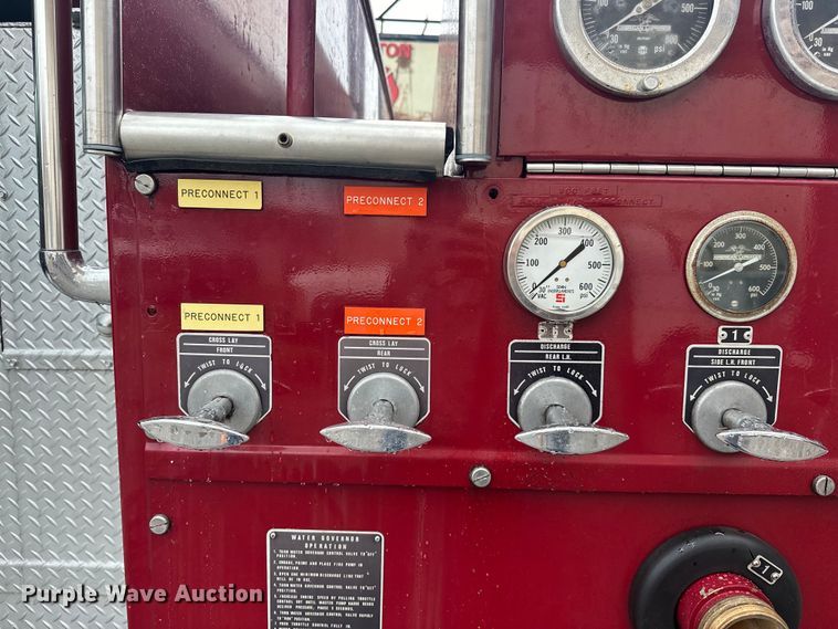 image for item EJ4436 1977 American LaFrance  pumper fire truck