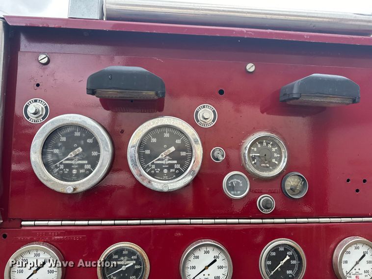 image for item EJ4436 1977 American LaFrance  pumper fire truck