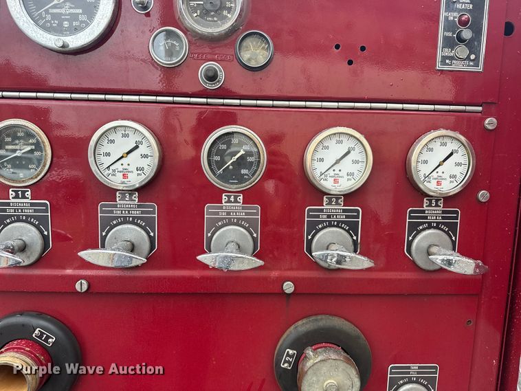 image for item EJ4436 1977 American LaFrance  pumper fire truck