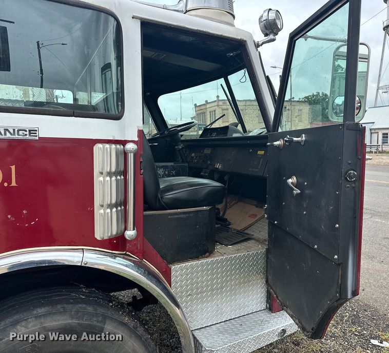 image for item EJ4436 1977 American LaFrance  pumper fire truck