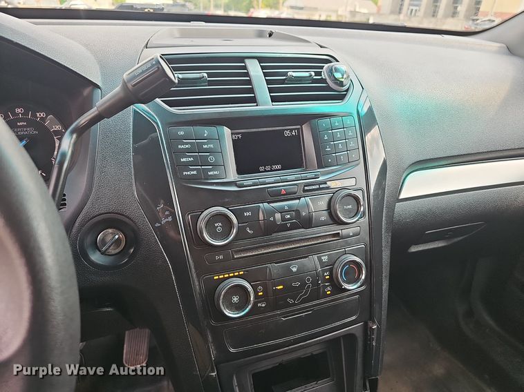 image for item EJ5766 2016 Ford  Explorer Police Interceptor SUV