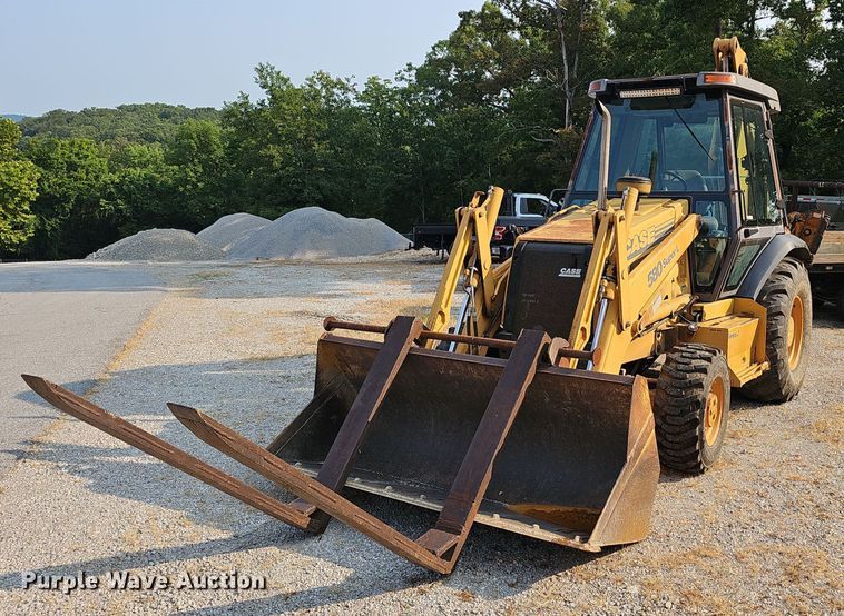 image for item EJ5778 1999 Case  580 Super L backhoe