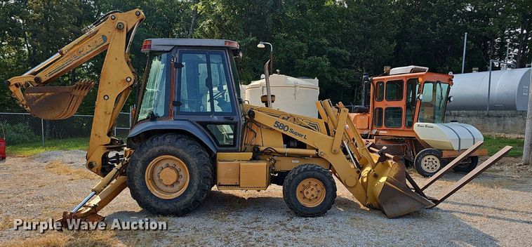 image for item EJ5778 1999 Case  580 Super L backhoe