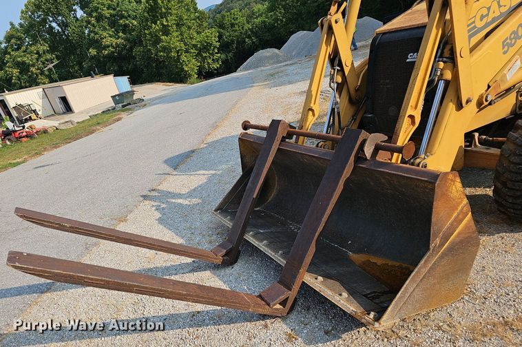 image for item EJ5778 1999 Case  580 Super L backhoe