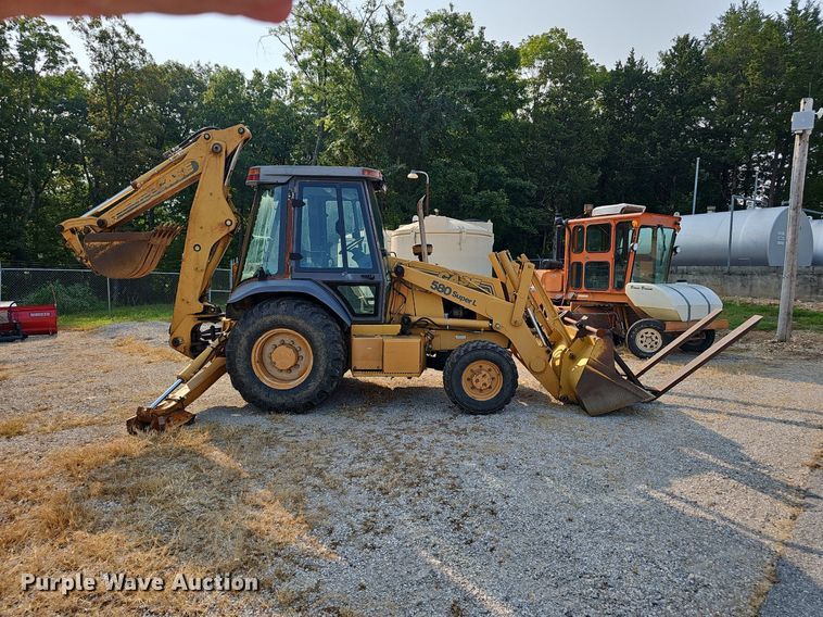 image for item EJ5778 1999 Case  580 Super L backhoe