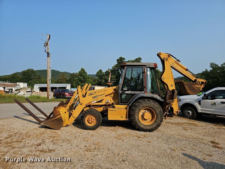 image for item EJ5778 1999 Case  580 Super L backhoe