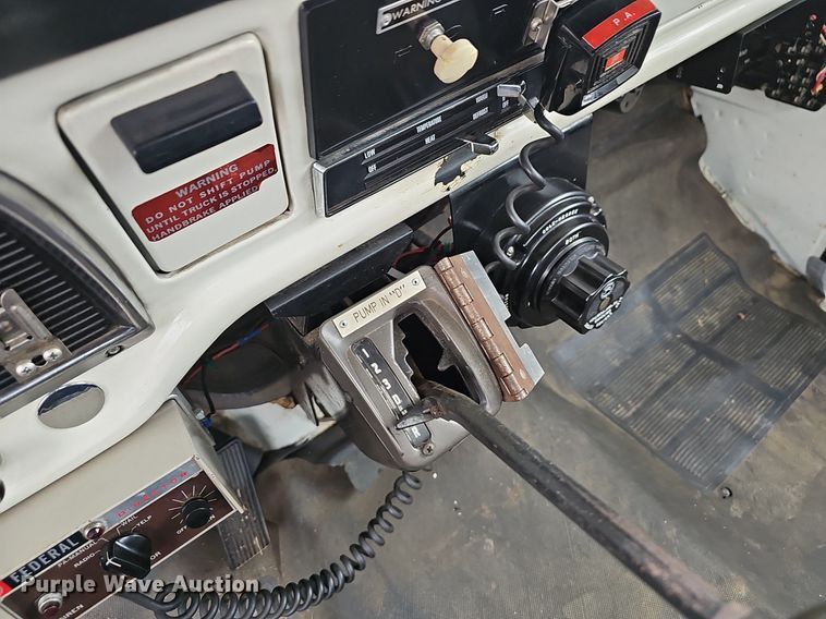 image for item EJ5781 1974 Ford F750 pumper fire truck